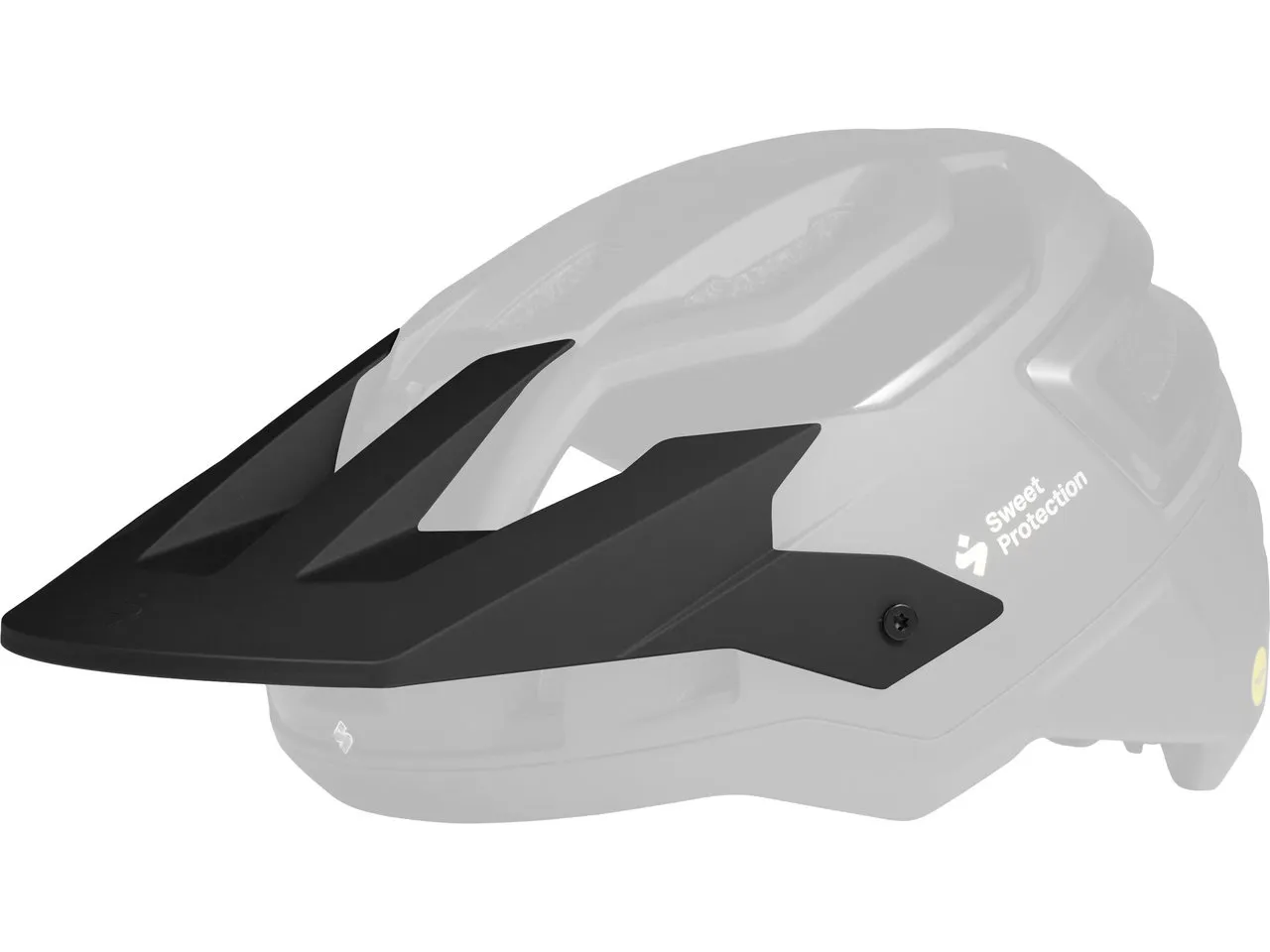 SWEET Protection Ersatzvisier für Bushwhacker 2Vi MIPS Helm, Schwarz SWEET Protection Ersatzvisier für Bushwhacker 2Vi MIPS Helm, Schwarz