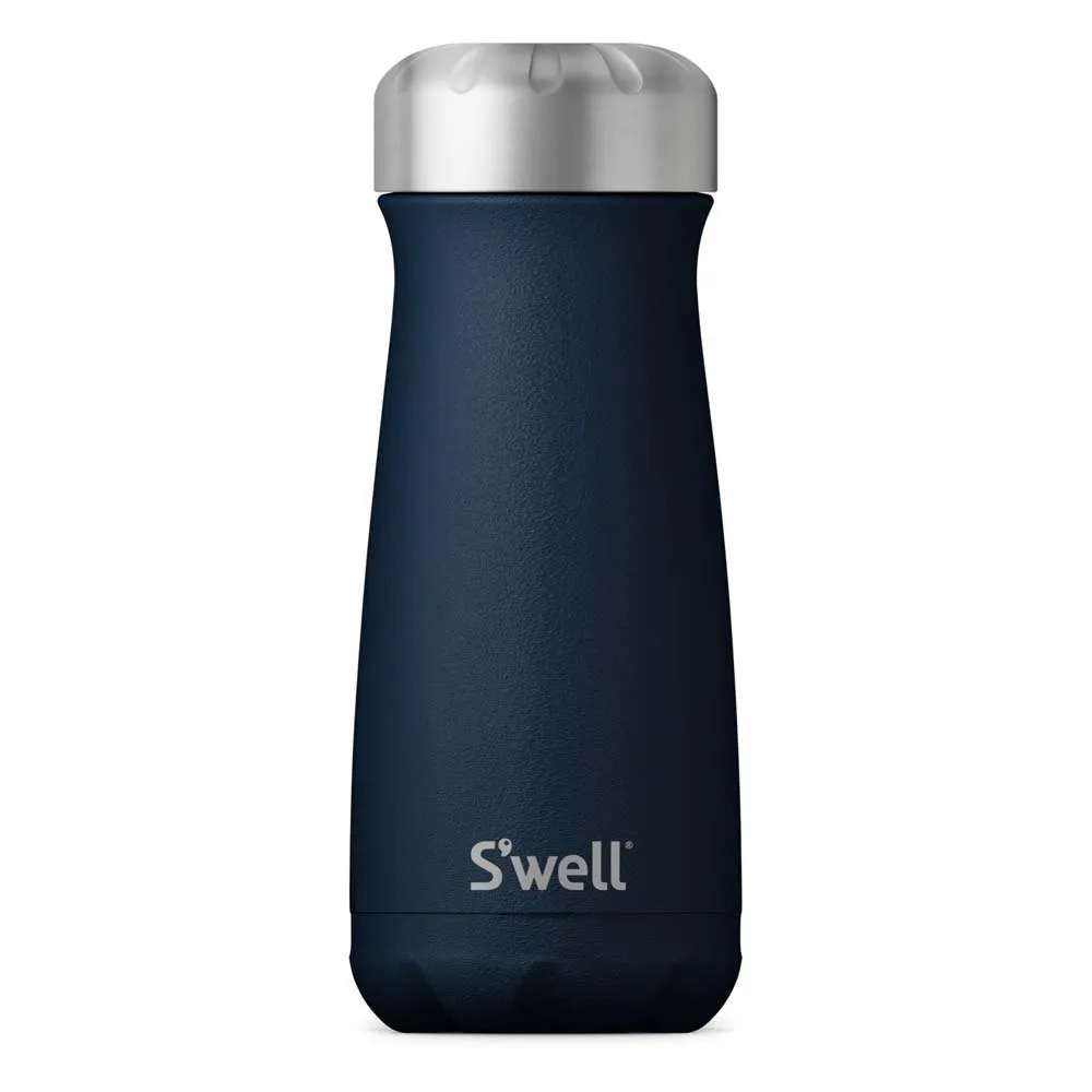 S'well Azurite 470ml Wide Mouth Traveler Thermosflasche, Navy, One Size S'well Azurite 470ml Wide Mouth Traveler Thermosflasche, Navy, One Size