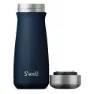 S'well Azurite 470ml Wide Mouth Traveler Thermosflasche, Navy, One Size