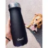 S'well Black Onyx 470ml Wide Mouth Traveler Thermosflasche, Black, One Size
