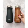 S'well Black Onyx 470ml Wide Mouth Traveler Thermosflasche, Black, One Size