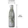 S'well Blue Foliage 500ml Thermosflasche, Multicolor, One Size
