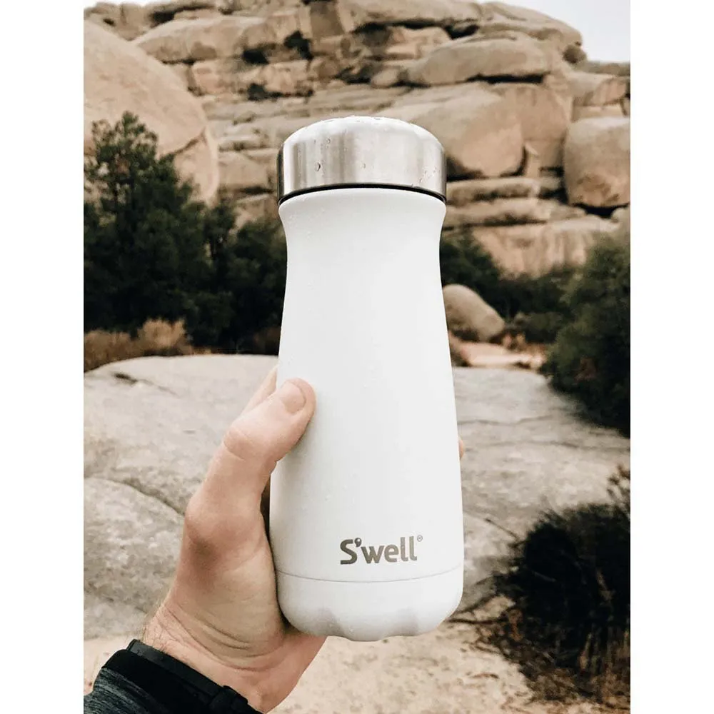 S'well Moonstone 470ml Wide Mouth Traveler Thermosflasche, White, One Size S'well Moonstone 470ml Wide Mouth Traveler Thermosflasche, White, One Size