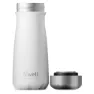 S'well Moonstone 470ml Wide Mouth Traveler Thermosflasche, White, One Size
