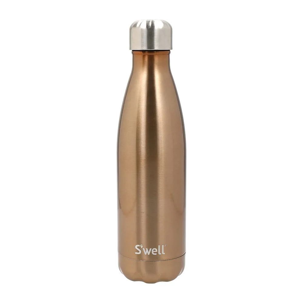 S'well Pyrite 500ml Thermosflasche, Brass, One Size