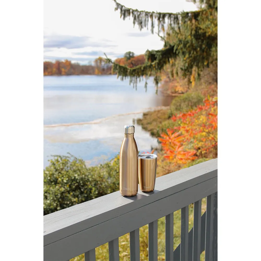 S'well Pyrite 500ml Thermosflasche, Brass, One Size