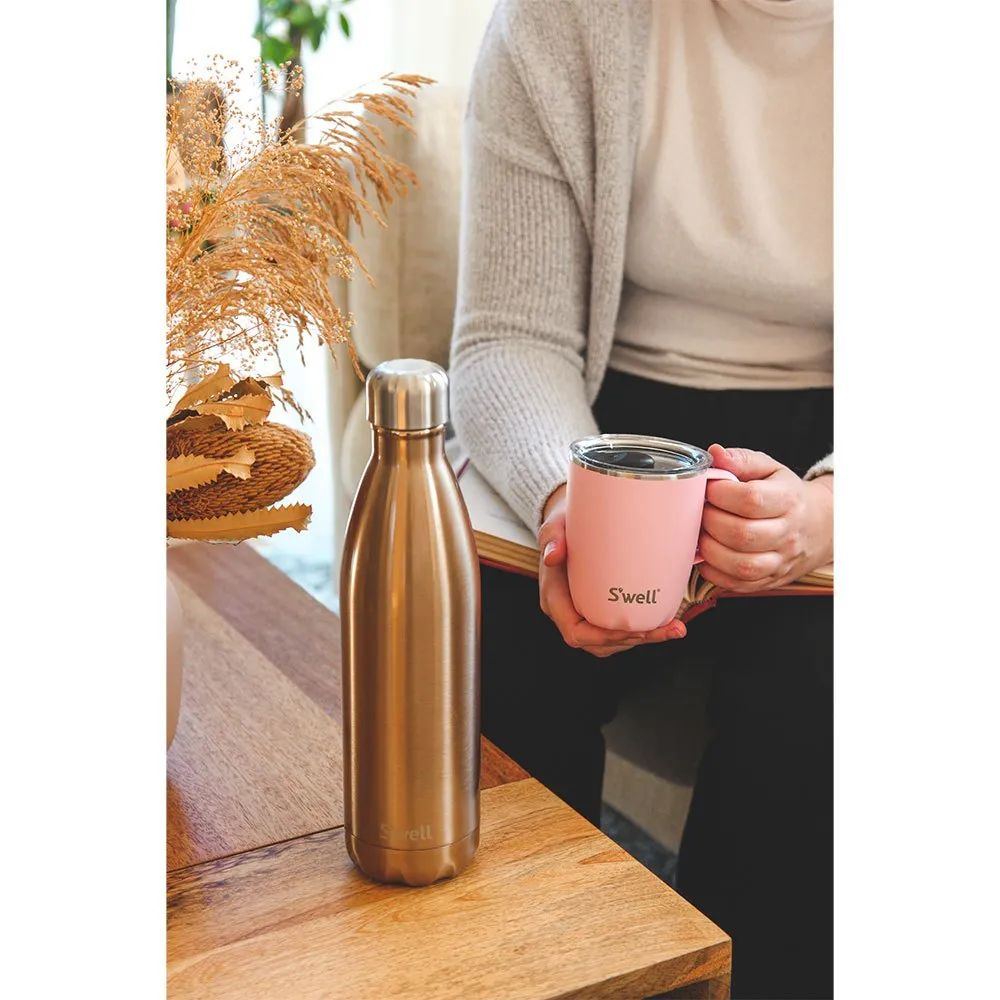 S'well Pyrite 500ml Thermosflasche, Brass, One Size