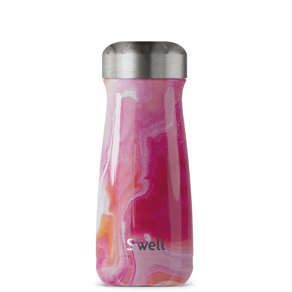S'well Rose Agate 470ml Wide Mouth Traveler Thermosflasche, Pink, One Size S'well Rose Agate 470ml Wide Mouth Traveler Thermosflasche, Pink, One Size