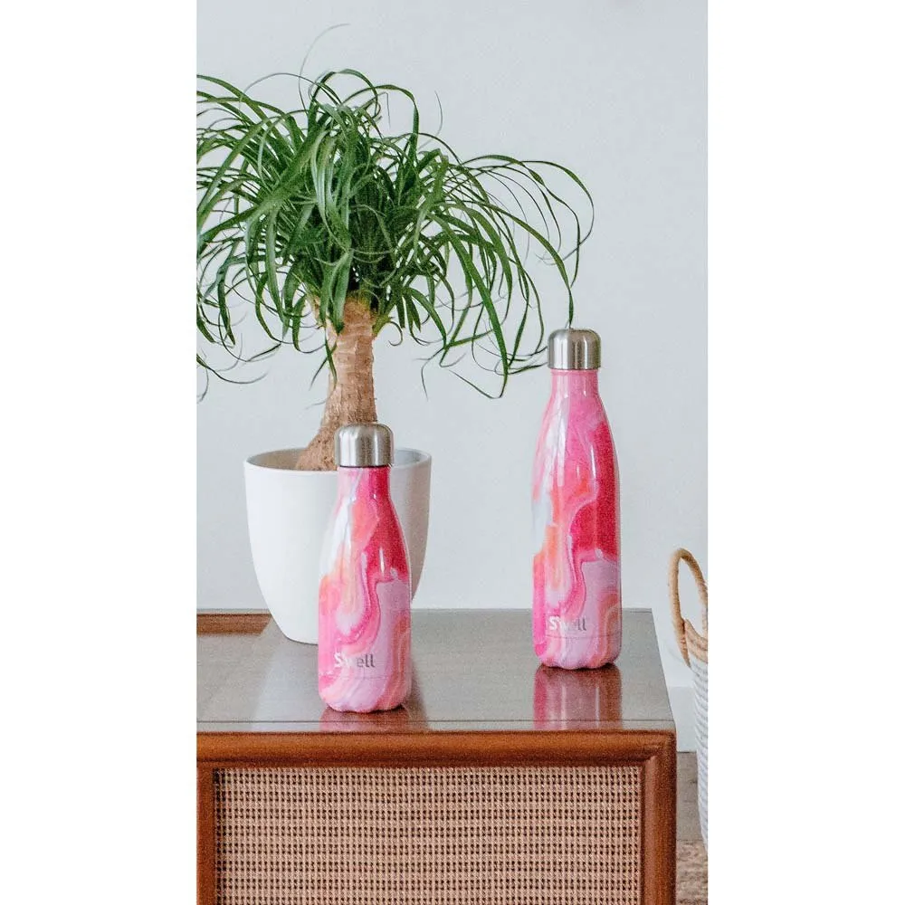 S'well Rose Agate 750ml Thermosflasche, Pink, One Size
