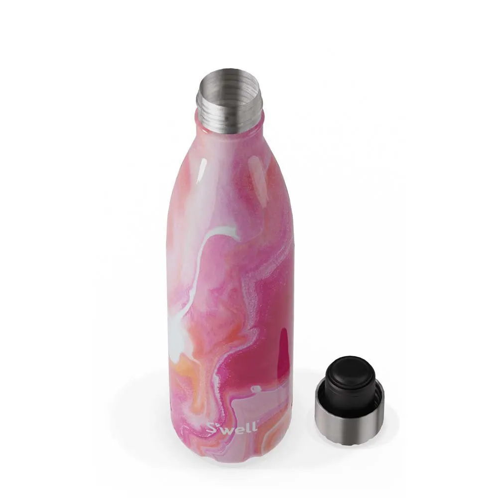 S'well Rose Agate 750ml Thermosflasche, Pink, One Size