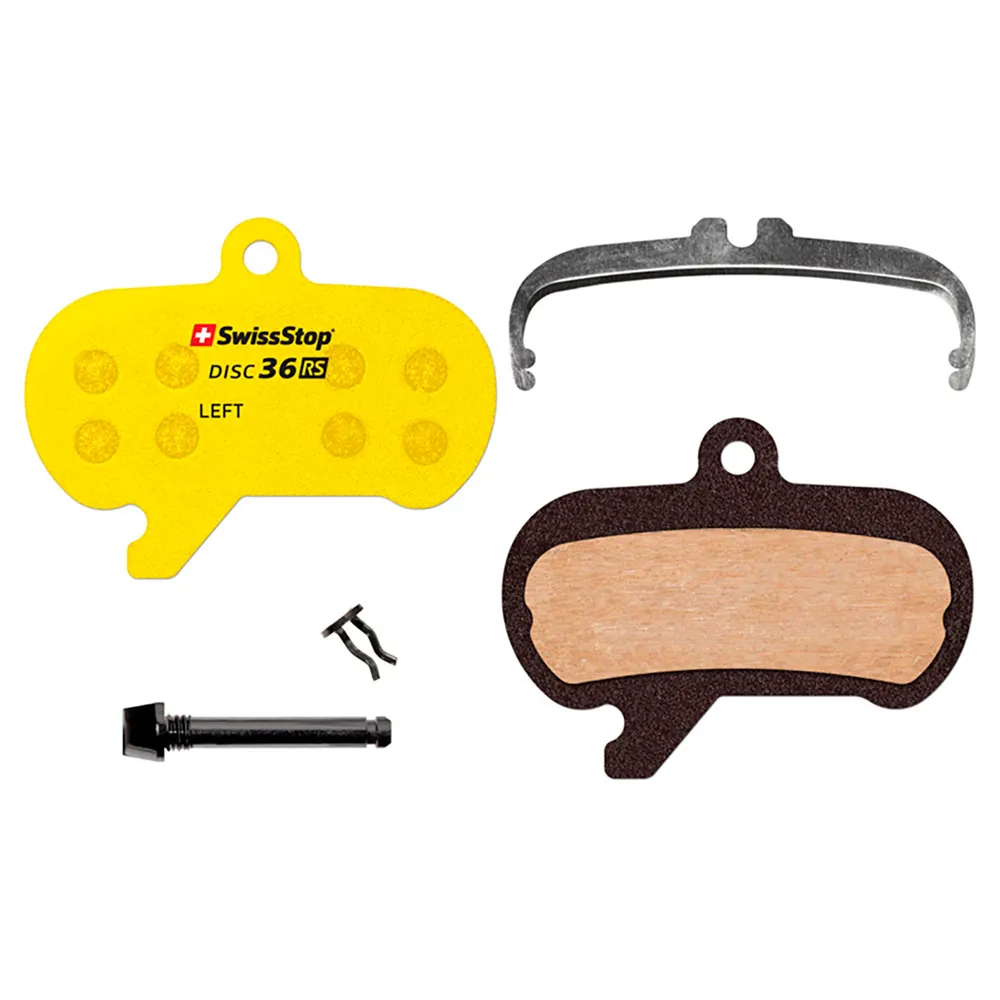 SwissStop 34 Rs-shimano Dura Ace Br-r9170/ultegra Br-r8070/105 Br-r7070/tektro Hd-r310/rever Mcx1 Flat Mount Organische Scheibenbremsbeläge, Yellow, One Size