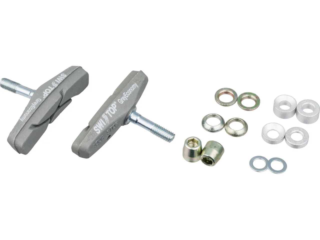 SwissStop Bremsschuhe Viking für V-Brake, Grau, one_size SwissStop Bremsschuhe Viking für V-Brake, Grau, one_size