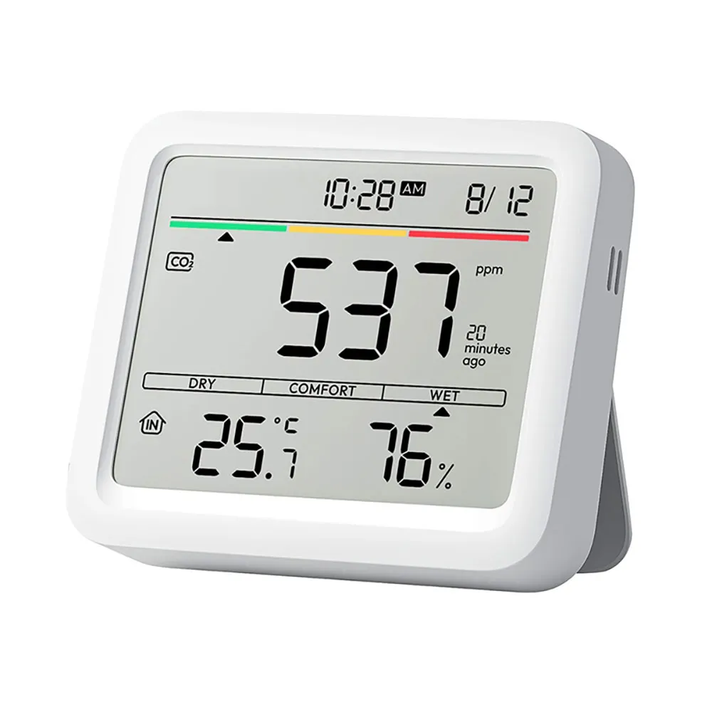 Switch Meter Pro Co2 Thermometer Und Hygrometer, White, One Size Switch Meter Pro Co2 Thermometer Und Hygrometer, White, One Size