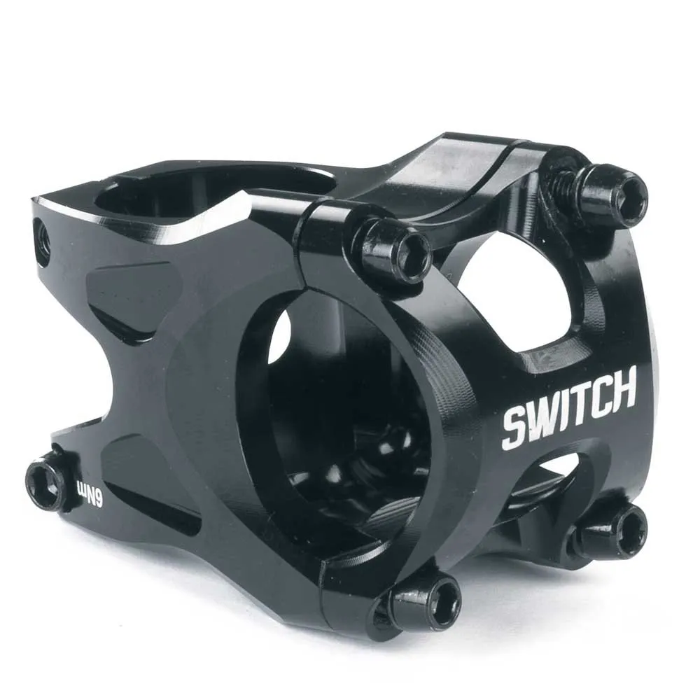 Switch Whoops 31.8 Mm Fahrradvorbau, Black, 35mm, 0º Switch Whoops 31.8 Mm Fahrradvorbau, Black, 35mm, 0º