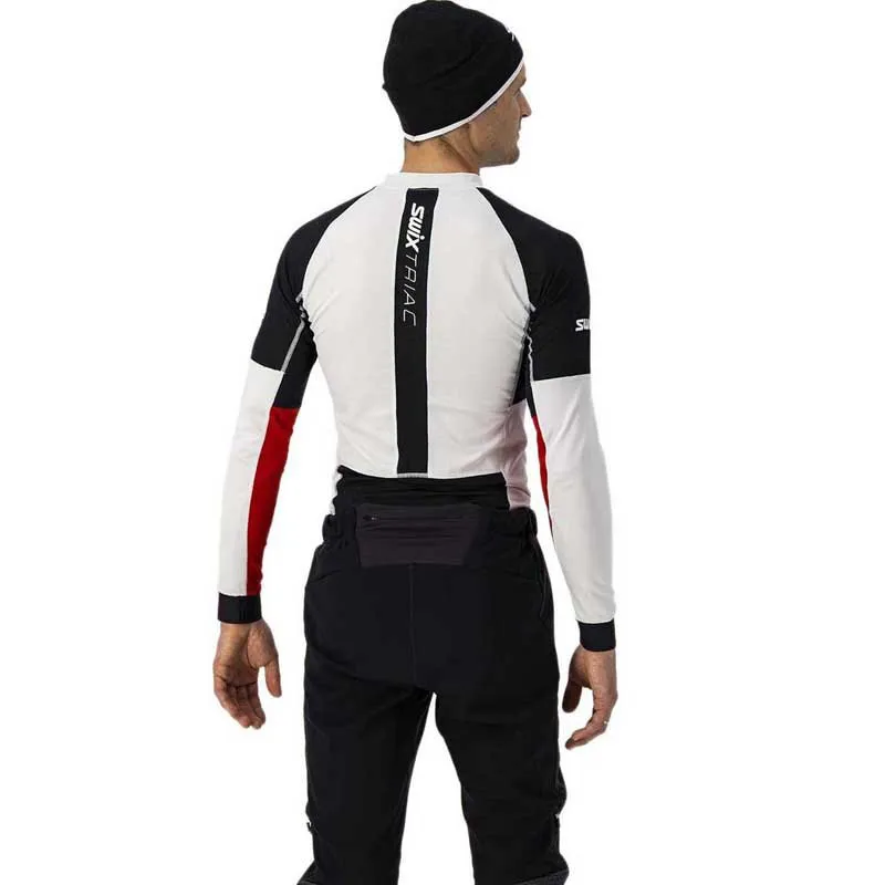 Swix Triac Racex Bodyw Ls Langarm-baselayer, Bright white Swix Triac Racex Bodyw Ls Langarm-baselayer, Bright white