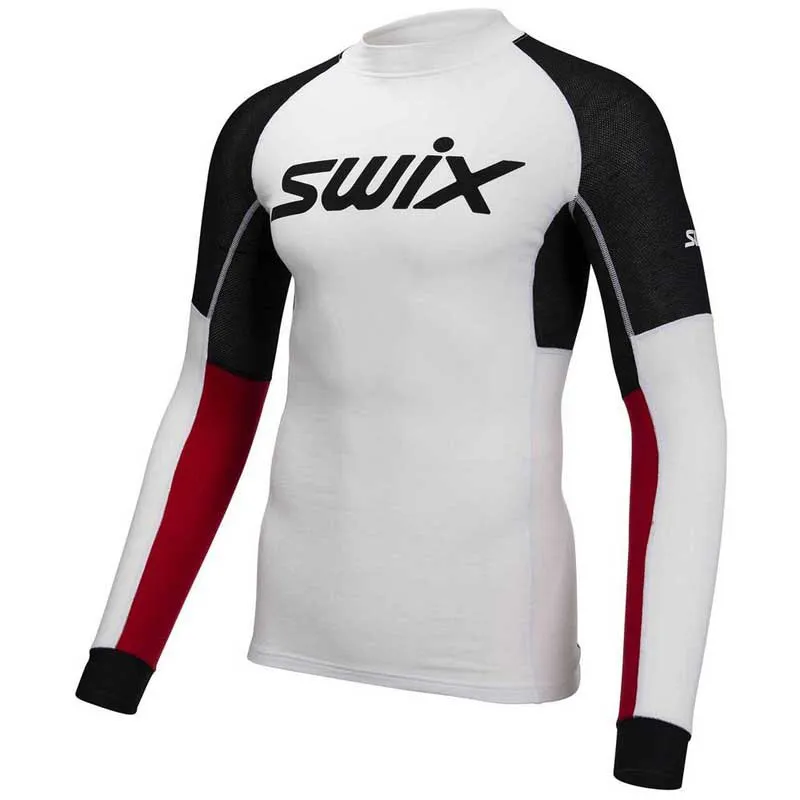 Swix Triac Racex Bodyw Ls Langarm-baselayer, Bright white Swix Triac Racex Bodyw Ls Langarm-baselayer, Bright white