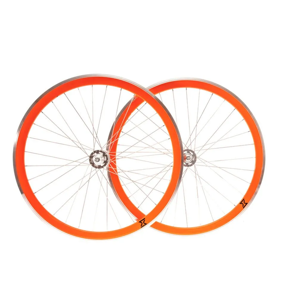 SXT 17 Single Speed/fixie 40 28´´ 700c Laufradsatz, Orange, One Size SXT 17 Single Speed/fixie 40 28´´ 700c Laufradsatz, Orange, One Size