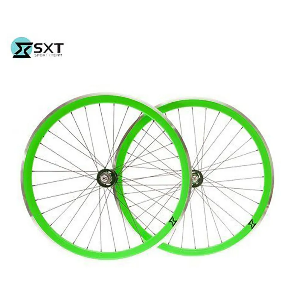 SXT 21 Single Speed/fixie 40 28´´ 700c Laufradsatz, Green, One Size SXT 21 Single Speed/fixie 40 28´´ 700c Laufradsatz, Green, One Size