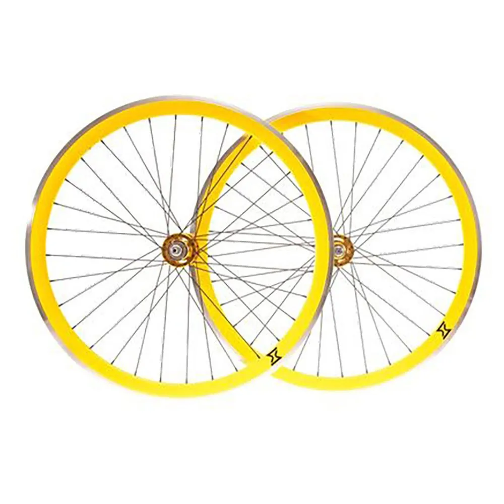 SXT 22 Single Speed/fixie 40 28´´ 700c Laufradsatz, Yellow, One Size SXT 22 Single Speed/fixie 40 28´´ 700c Laufradsatz, Yellow, One Size