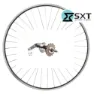 SXT 388231 Torpedo Velosteel 28´´ Hinterrad, Silver, One Size