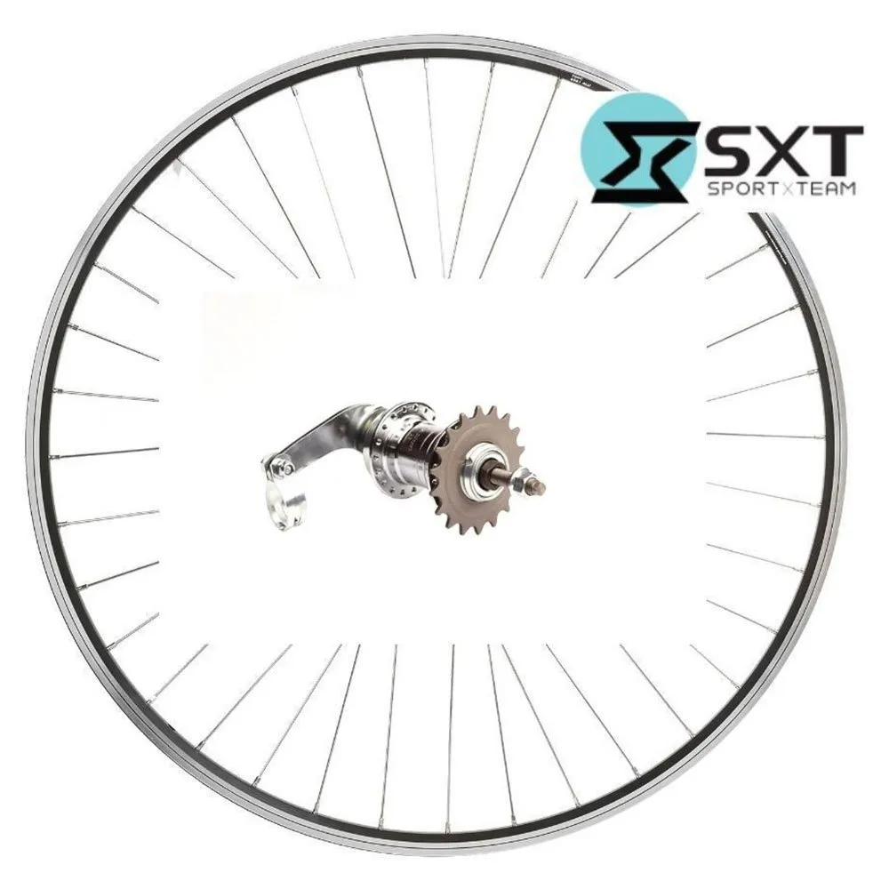SXT 388231 Torpedo Velosteel 28´´ Hinterrad, Silver, One Size