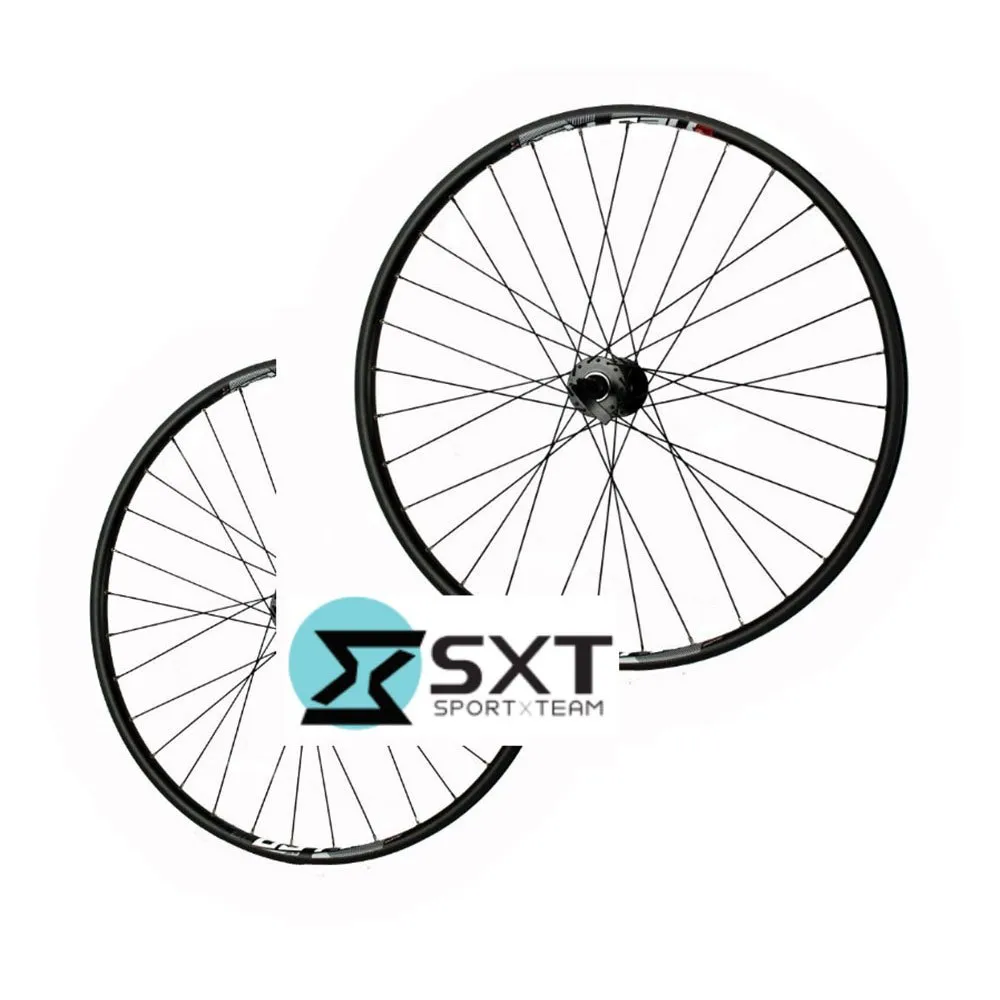 SXT Concept R 27.5.042 Disc 6b Mtb-laufradsatz, Black, 9 x 100 / 9 x 135mm, Shimano/Sram HG SXT Concept R 27.5.042 Disc 6b Mtb-laufradsatz, Black, 9 x 100 / 9 x 135mm, Shimano/Sram HG
