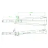 SXT Singlespeed 1 1/8 Size 58 Gabel