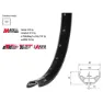 SXT Txn 29´´ Boost 6b Disc Tubeless Vorderrad, Black, 15 x 110mm