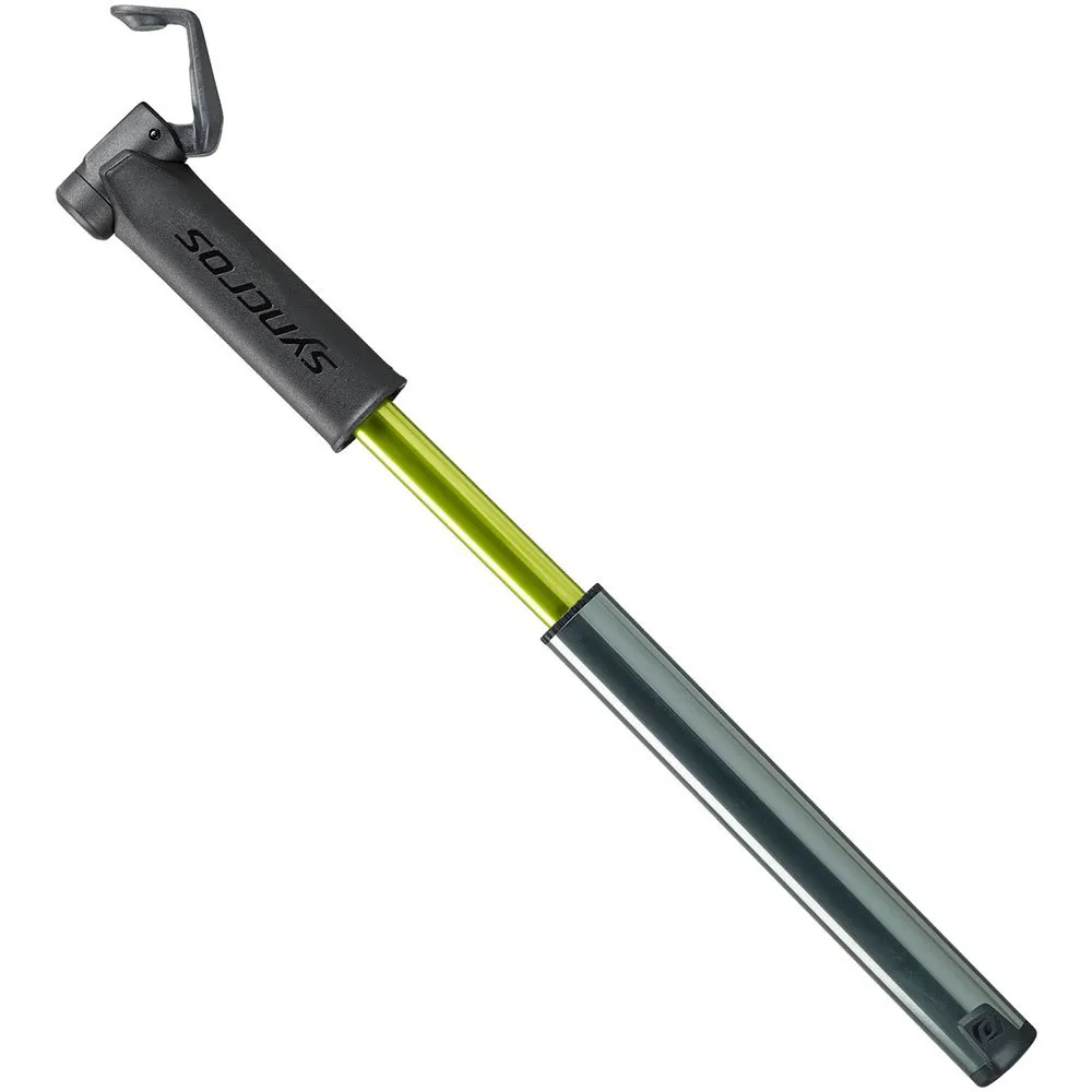 Syncros Boundary 2.0hp Mini-pumpe, Ba grey / bla, 120psi Syncros Boundary 2.0hp Mini-pumpe, Ba grey / bla, 120psi