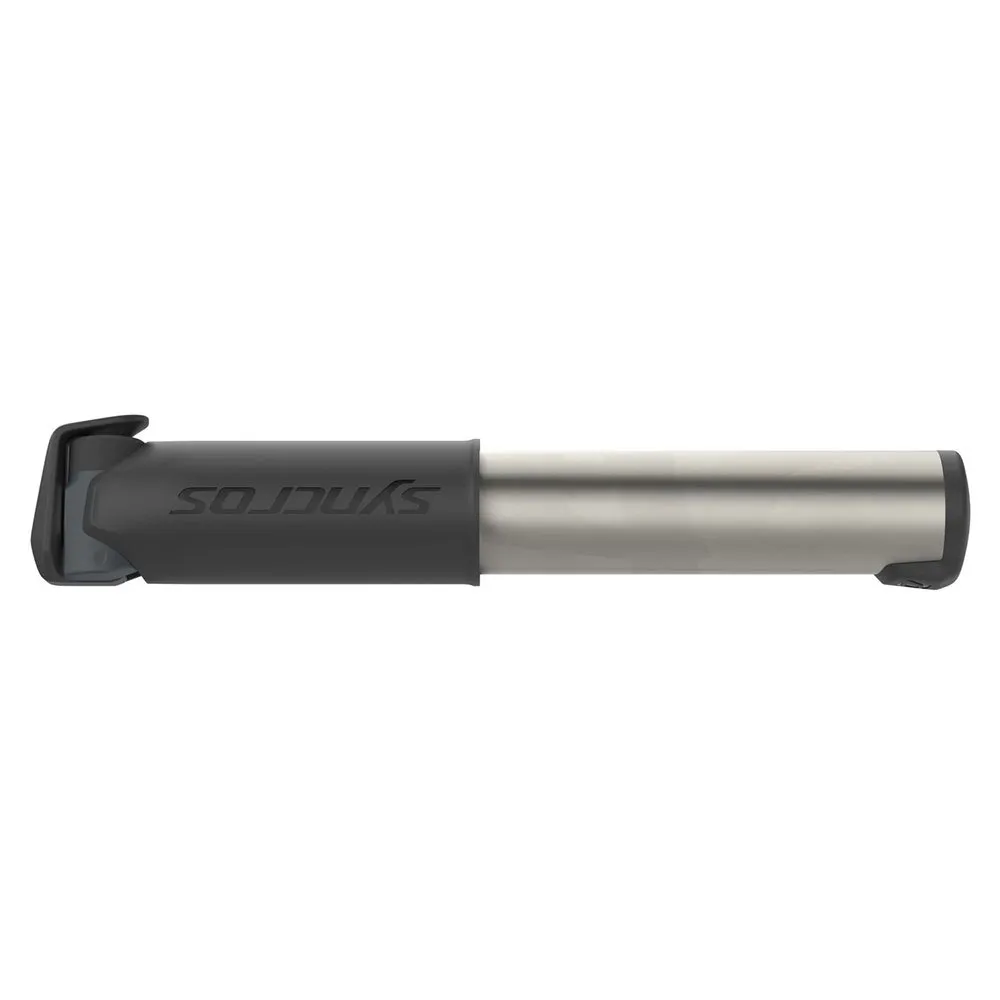 Syncros Boundary 2.0hv Low Profile Mini-pumpe, Satin basalt grey / black, 70psi Syncros Boundary 2.0hv Low Profile Mini-pumpe, Satin basalt grey / black, 70psi