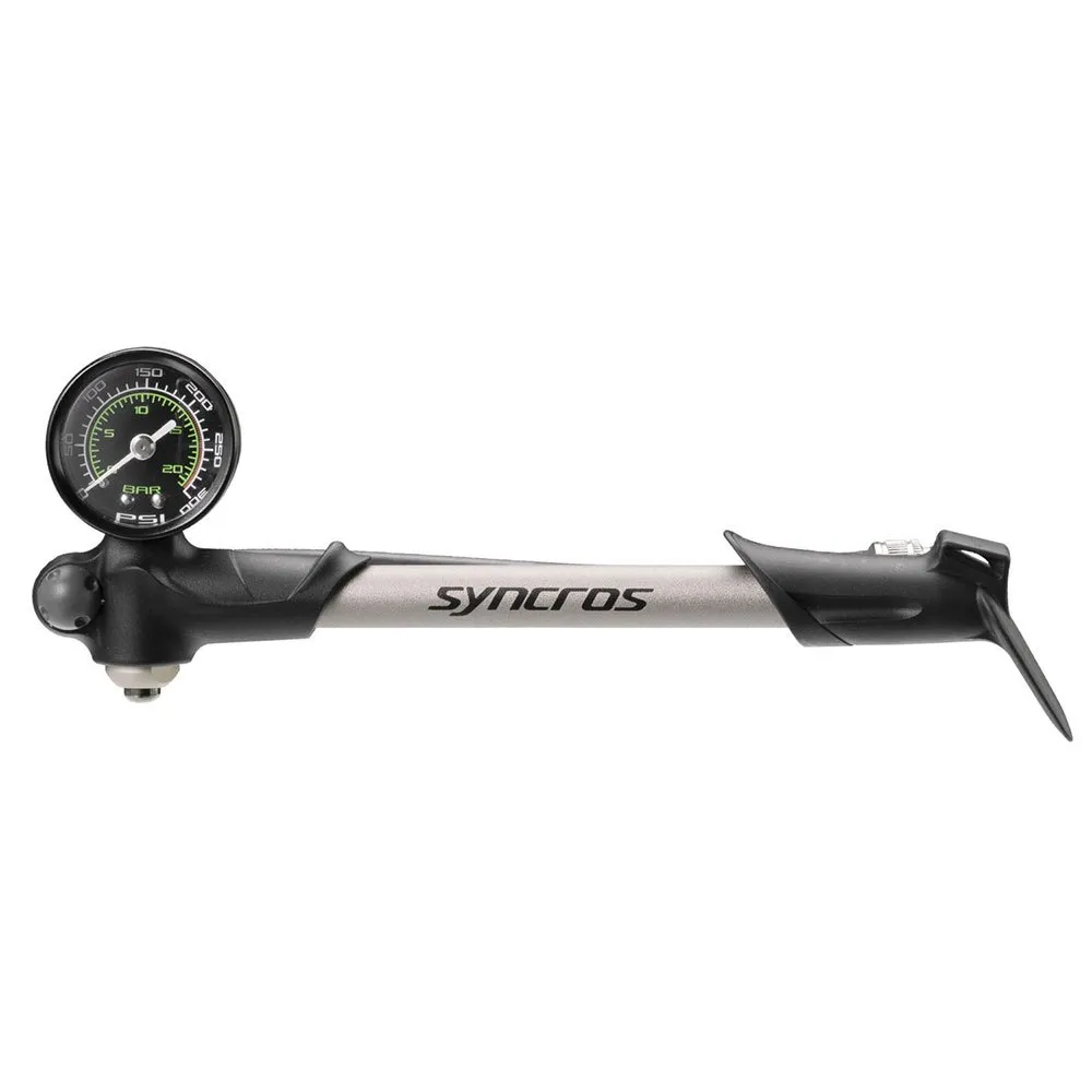 Syncros Boundary 3.0sh Federungspumpe, Black / silver, 300psi Syncros Boundary 3.0sh Federungspumpe, Black / silver, 300psi