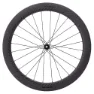 Syncros Capital 1.0 Aero 700c Cl Disc Tubeless Rennrad-vorderrad, Black matt, 12 x 100mm