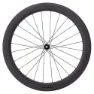 Syncros Capital 1.0s Aero 700c Cl Disc Tubeless Rennrad-vorderrad, Black matt, 12 x 100mm