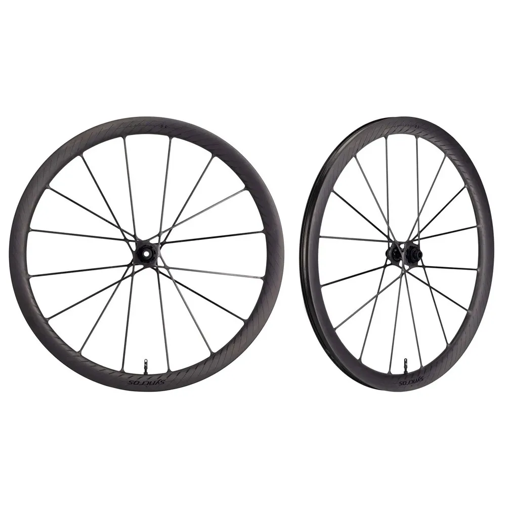 Syncros Capital Sl 700c Cl Disc Tubeless Rennrad-vorderrad, Black matt, 12 x 100mm Syncros Capital Sl 700c Cl Disc Tubeless Rennrad-vorderrad, Black matt, 12 x 100mm