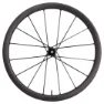 Syncros Capital Sl 700c Cl Disc Tubeless Rennrad-vorderrad, Black matt, 12 x 100mm