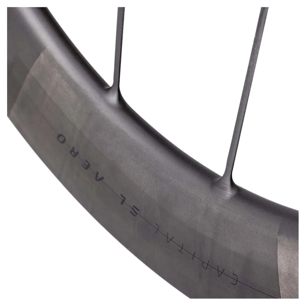 Syncros Capital Sl Aero 28´´ Cl Disc Tubeless Rennrad-vorderrad, Matt black, 12 x 100mm Syncros Capital Sl Aero 28´´ Cl Disc Tubeless Rennrad-vorderrad, Matt black, 12 x 100mm