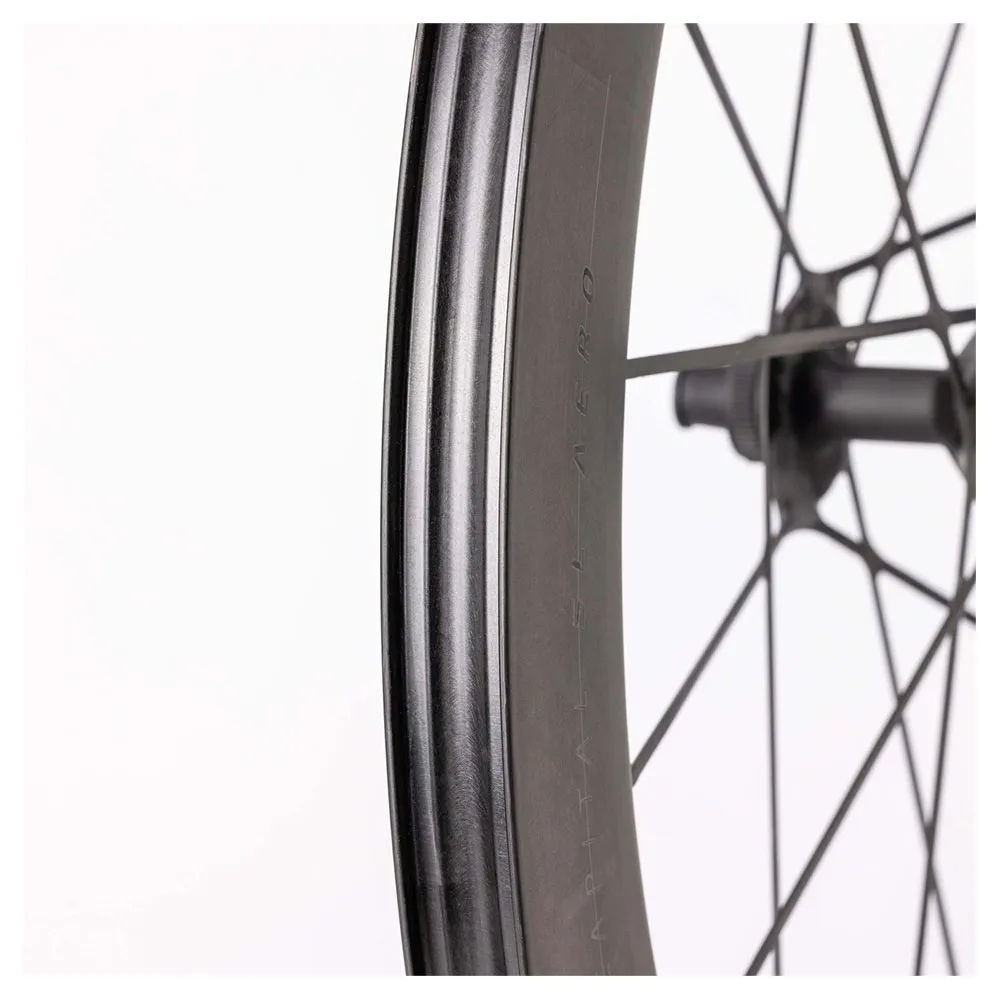 Syncros Capital Sl Aero 28´´ Cl Disc Tubeless Rennrad-vorderrad, Matt black, 12 x 100mm Syncros Capital Sl Aero 28´´ Cl Disc Tubeless Rennrad-vorderrad, Matt black, 12 x 100mm