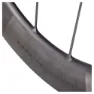 Syncros Capital Sl Aero 28´´ Cl Disc Tubeless Rennrad-vorderrad, Matt black, 12 x 100mm