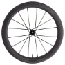 Syncros Capital Sl Aero 700c Cl Disc Tubeless Rennrad-vorderrad, Black matt, 12 x 100mm