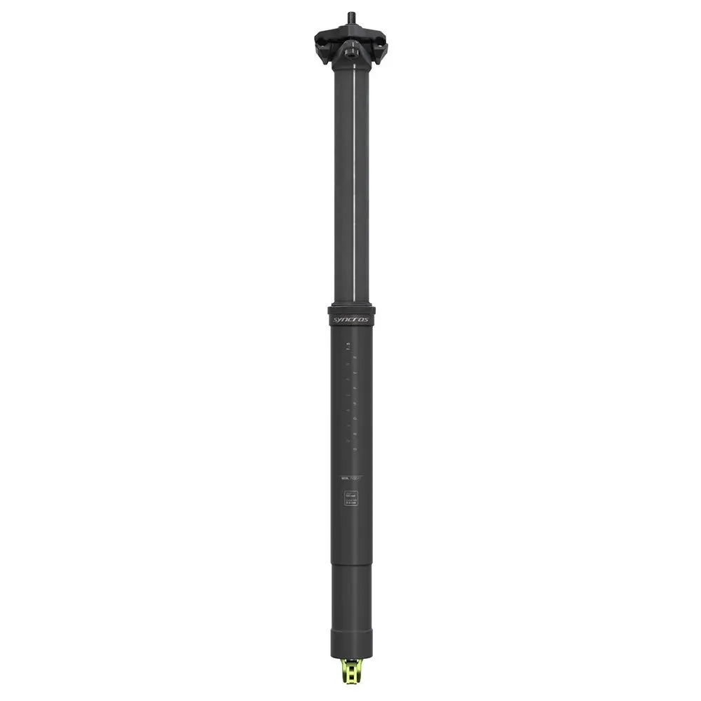 Syncros Duncan 1.5 170 Mm Teleskop-sattelstütze, Black, 308-478mm, 31.6mm Syncros Duncan 1.5 170 Mm Teleskop-sattelstütze, Black, 308-478mm, 31.6mm