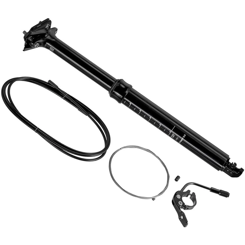 Syncros Duncan 2.0 125 Mm Teleskop-sattelstütze, Black, 278-403mm, 31.6mm Syncros Duncan 2.0 125 Mm Teleskop-sattelstütze, Black, 278-403mm, 31.6mm