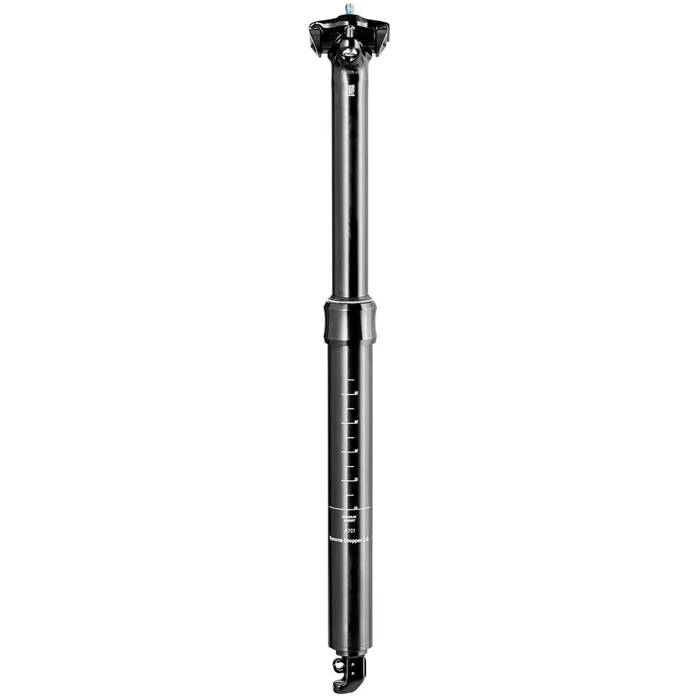 Syncros Duncan 2.0 150 Mm Teleskop-sattelstütze, Black, 308-458mm, 31.6mm Syncros Duncan 2.0 150 Mm Teleskop-sattelstütze, Black, 308-458mm, 31.6mm