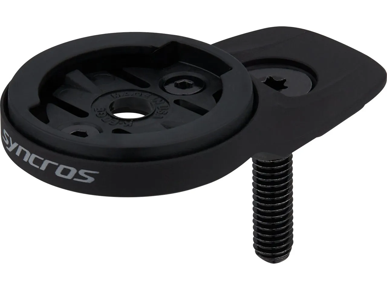 Syncros Fraser iC DC / DC Vorbau Top Cap Computerhalterung für Garmin, Schwarz, one_size Syncros Fraser iC DC / DC Vorbau Top Cap Computerhalterung für Garmin, Schwarz, one_size