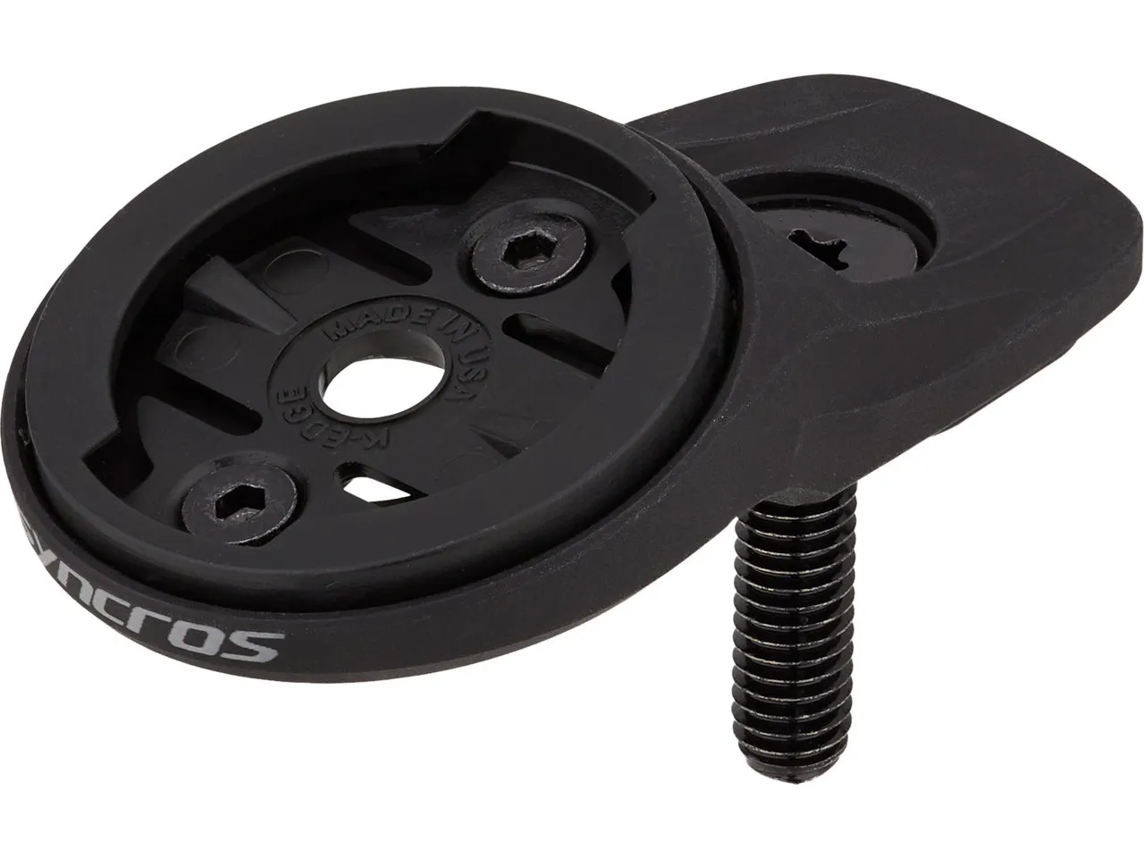 Syncros Fraser iC XC / XC Vorbau Top Cap Computerhalterung für Garmin, Schwarz, one_size Syncros Fraser iC XC / XC Vorbau Top Cap Computerhalterung für Garmin, Schwarz, one_size
