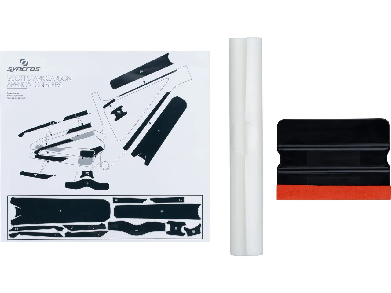 Syncros Rahmenschutzfolien-Set für Scott Spark Carbon