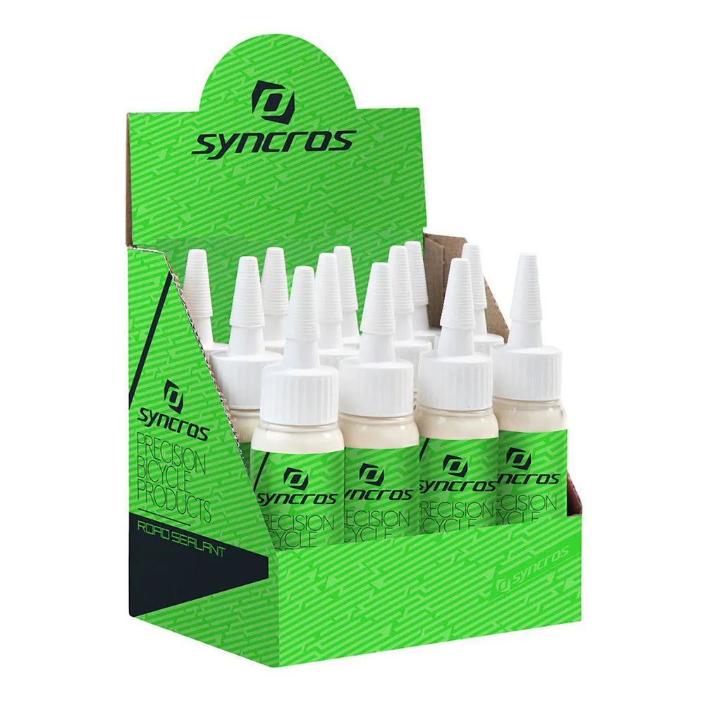 Syncros Road 60ml Tubeless Dichtmittel 12 Einheiten, Black, One Size Syncros Road 60ml Tubeless Dichtmittel 12 Einheiten, Black, One Size