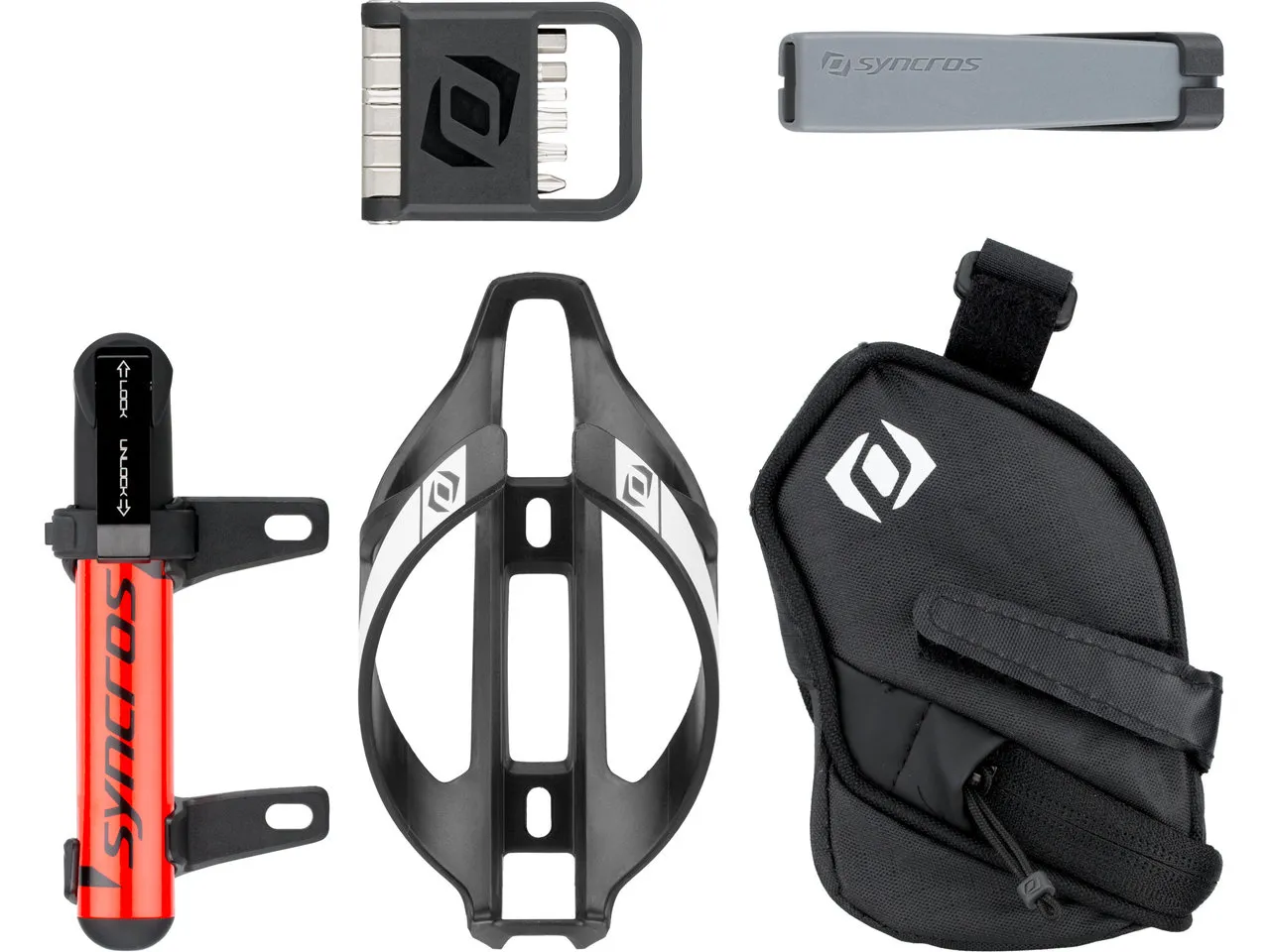 Syncros Roadie Essentials Kit Satteltasche, Black, 0.28L Syncros Roadie Essentials Kit Satteltasche, Black, 0.28L