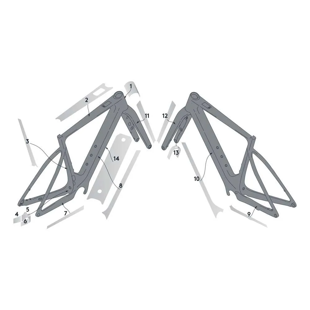 Syncros Solace E-ride Rahmenschutz Syncros Solace E-ride Rahmenschutz