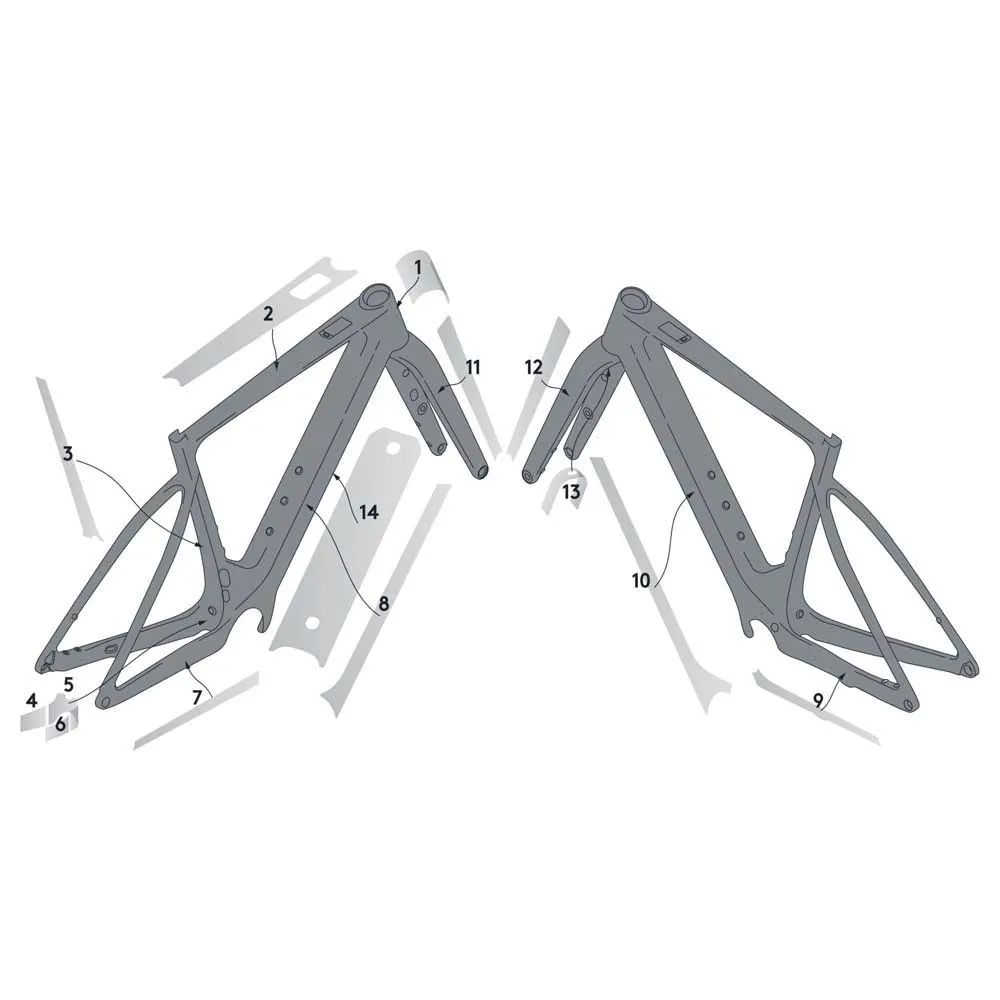 Syncros Solace E-ride Rahmenschutz Syncros Solace E-ride Rahmenschutz
