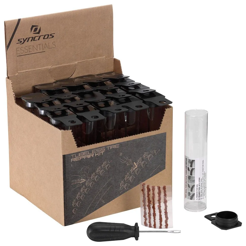 Syncros Tubeless St-14 60ml Reparatursatz 20 Einheiten, Black, One Size Syncros Tubeless St-14 60ml Reparatursatz 20 Einheiten, Black, One Size